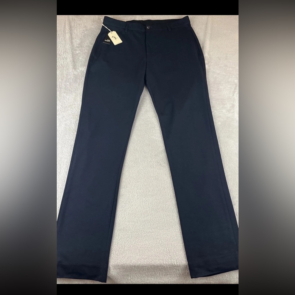 Civil Society Mens Kieran Navy blue Dressy Chino pants size 34x34